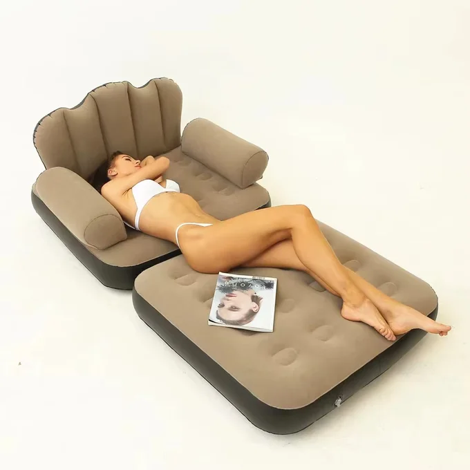 Canapé-Lit Gonflable 2-en-1 – Confort & Élégance au Quotidien - Image 5