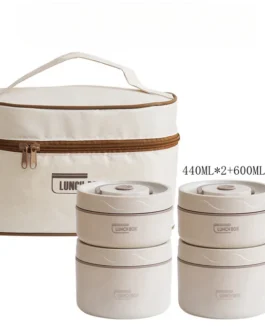 🍱 Thermos Lunch Bowl Isotherme – Repas Chaud pour École & Travail